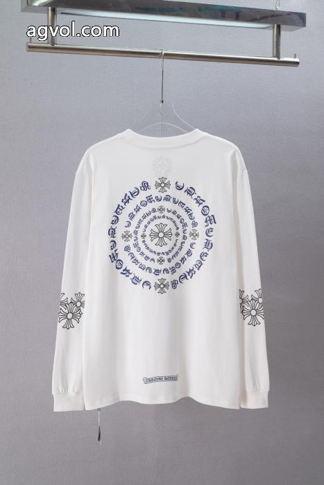 CHROME HEARTS2026新入荷 2026年夏の新作 風通しの良いフレアスーパー コピー どこで 買える長袖Tシャツ_0_1