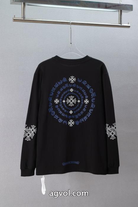 CHROME HEARTS2026新入荷 2026年夏の新作 風通しの良いフレアスーパー コピー どこで 買える長袖Tシャツ_0_2