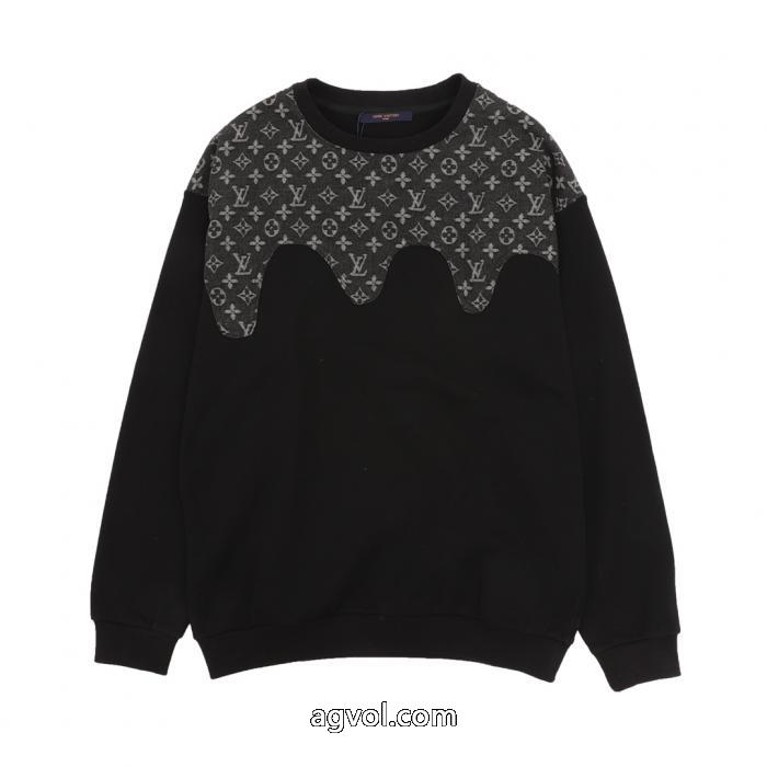 偽物 ブランド ショップ素敵な商品 数量に限定あり 優雅さに溢れる長袖TシャツLOUIS VUITTON_0_2