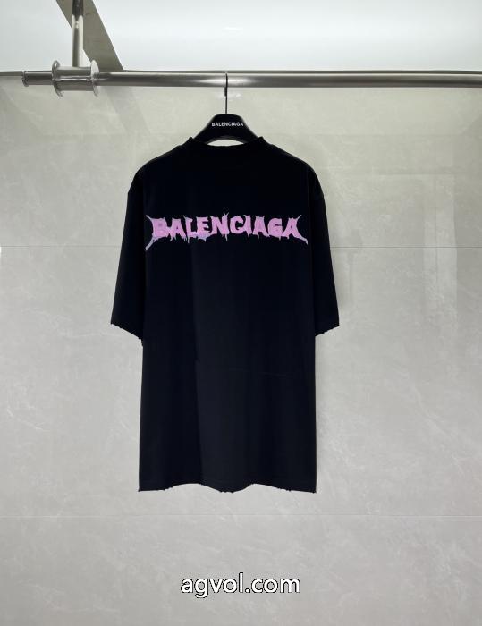 バレンシアガ肌触りのいい   大好評 高級感のあるデザイン偽物 ブランド 販売Tシャツ._0_1