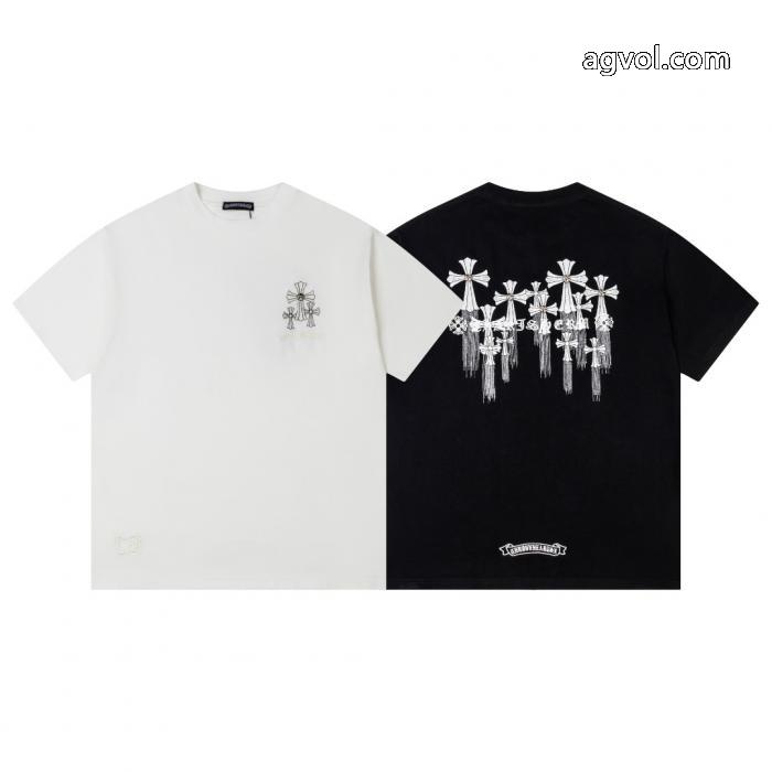 CHROME HEARTSスーパー ブランド コピー半袖Tシャツ存在感のある 早期完売 ロゴが素敵_0_0