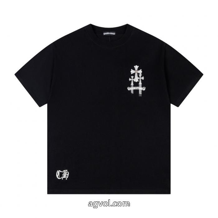 CHROME HEARTSスーパー ブランド コピー半袖Tシャツ存在感のある 早期完売 ロゴが素敵_0_3