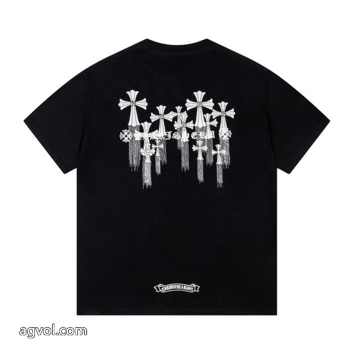 CHROME HEARTSスーパー ブランド コピー半袖Tシャツ存在感のある 早期完売 ロゴが素敵_0_4