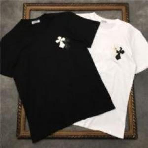2026 クロムハーツコピー 2色可選 サイズ豊富 CHROME HEARTSコピー しわになりにくい 半袖Tシャツ