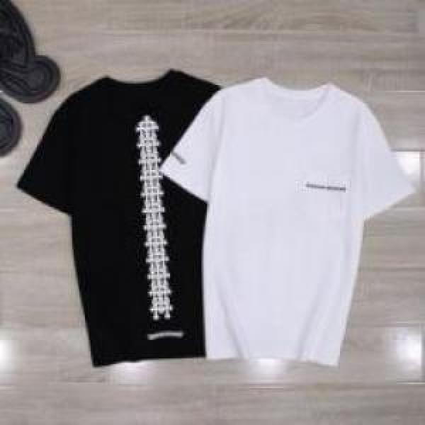 クロムハーツコピー 快適な着心地  半袖Tシャツ CHROME HEARTSコピー  2色可選 2026 スタイリッシュな印象