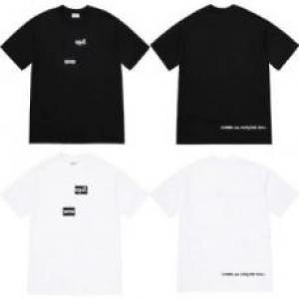 SUPREMEコピー 2026  肌触りの気持ちい? シュプリーム コピー 2色可選 半袖Tシャツ Split Box Logo Tee 18FW