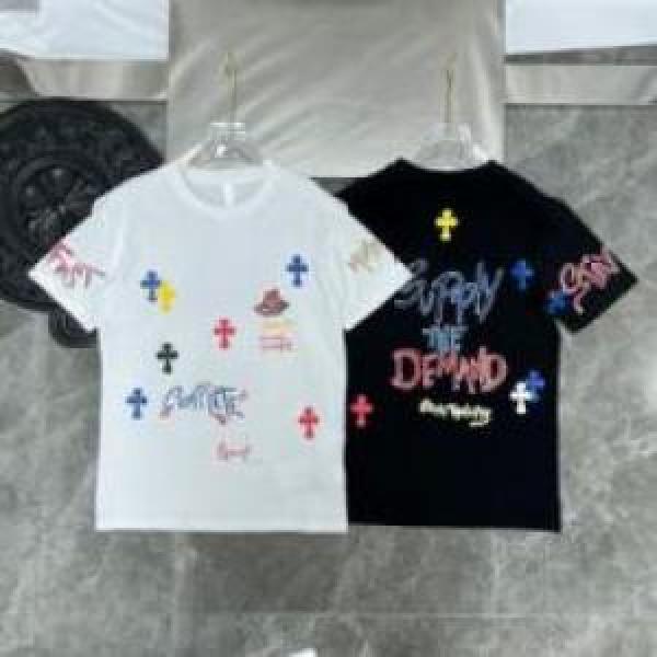 ファション性の高い CHROME HEARTSコピー  半袖Tシャツ クロムハーツコピー 2色可選 2026