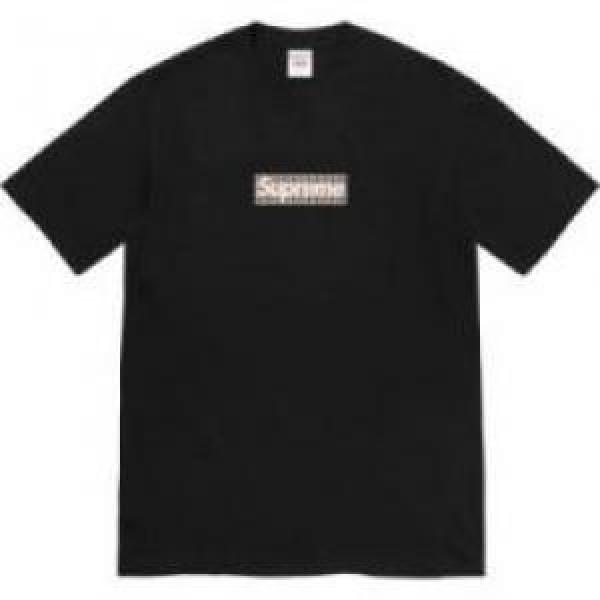 2026 愛らしさ抜群 2色可選 Supreme 22SS Burberry Box Logo Tee BBR シュプリーム コピー！ SUPREMEコピー 半袖Tシャツ