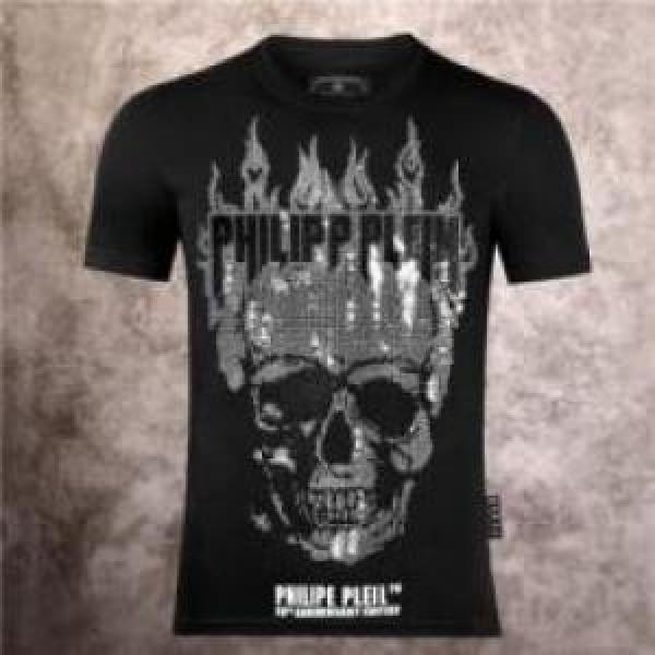 セール中  PHILIPP PLEIN 2026春夏 半袖Tシャツ フィリッププレインスーパーコピー 2色可選