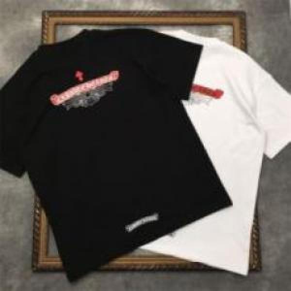 使い勝手抜群 2色可選 半袖Tシャツ CHROME HEARTSコピー 人気商品登場 2026 クロムハーツコピー