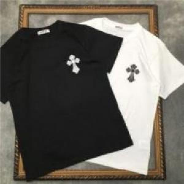 2色可選 暖かみのある肌触り  CHROME HEARTSコピー 人気ブランド クロムハーツコピー 2026 半袖Tシャツ