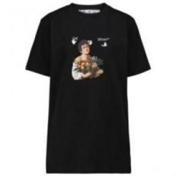 OFF-WHITEコピー 2026 収縮性のある 目玉商品  オフホワイトコピー 半袖Tシャツ 2色可選