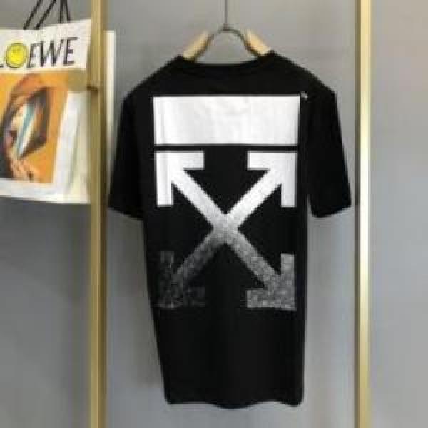 OFF-WHITEコピー 2026 乾きやすい 半袖Tシャツ 2色可選  オフホワイトコピー 存在感のある
