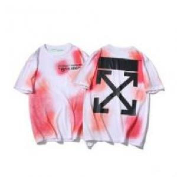個性派 半袖Tシャツ 肌に馴染みやすい 2色可選 OFF-WHITEコピー 2026 オフホワイトコピー
