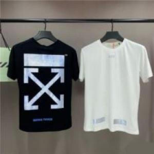 OFF-WHITEコピー 半袖Tシャツ 人気 ランキング 2026 強い魅力を感じる一枚 2色可選 オフホワイトコピー