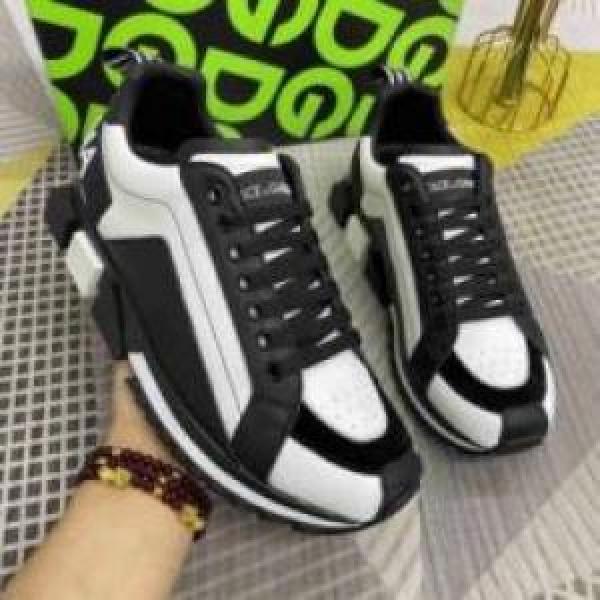 Dolce&Gabbanaコピー ドルチェ＆ガッバーナコピー お洒落に魅せる 2色可選  2026 カジュアルシューズ シューズ