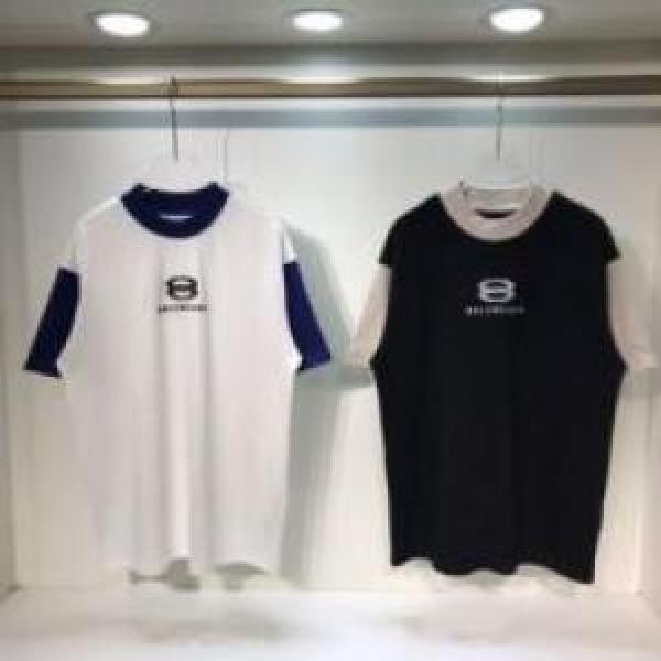 肌触りの気持ちい? 2026  BALENCIAGAコピー 2色可選 バレンシアガコピー 半袖Tシャツ チノパン 狙える優秀アイテム