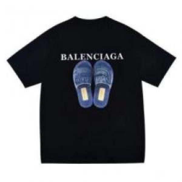 2025 使い勝手抜群 半袖Tシャツ BALENCIAGAコピー セレブ風 バレンシアガコピー