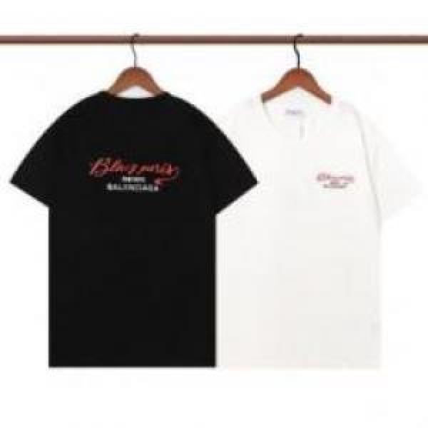 大人のセンスを感じさせる 2色可選 バレンシアガコピー 2026 半袖Tシャツ  BALENCIAGAコピー