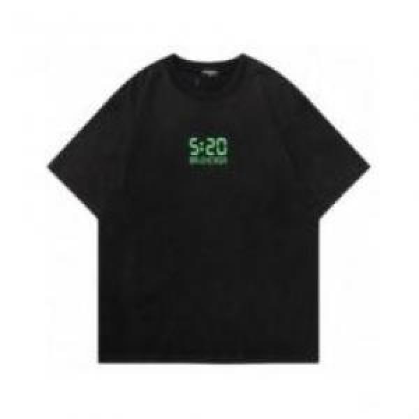 落ち着いた質感 乾きやすい  BALENCIAGAコピー 2色可選  バレンシアガコピー 2026 半袖Tシャツ