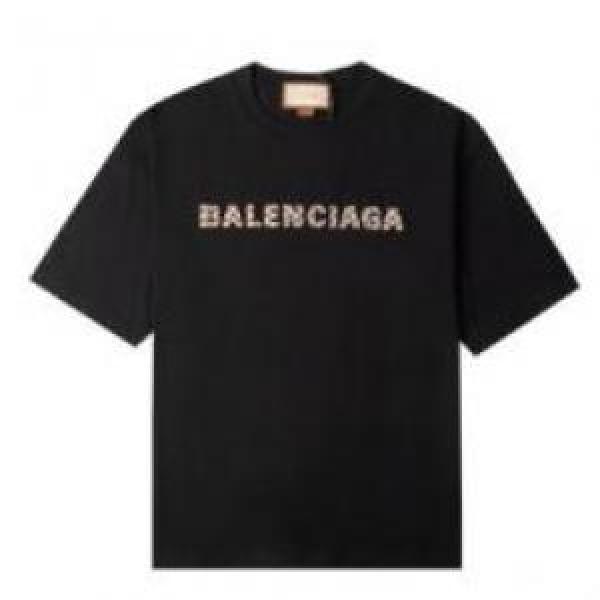 肌触りのいい 2色可選 バレンシアガコピー 2026 乾きやすい 半袖Tシャツ BALENCIAGAコピー