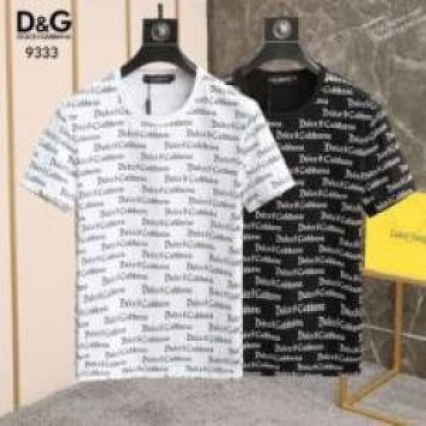 2色可選 吸汗速乾 2026 TOPセラー賞受賞！ 半袖シャツ ドルチェ＆ガッバーナコピー Dolce&Gabbanaコピー
