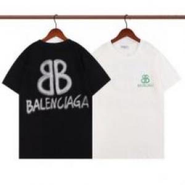 バレンシアガコピー 2色可選 お買い得品 2025 耐久性に優れ 半袖Tシャツ BALENCIAGAコピー