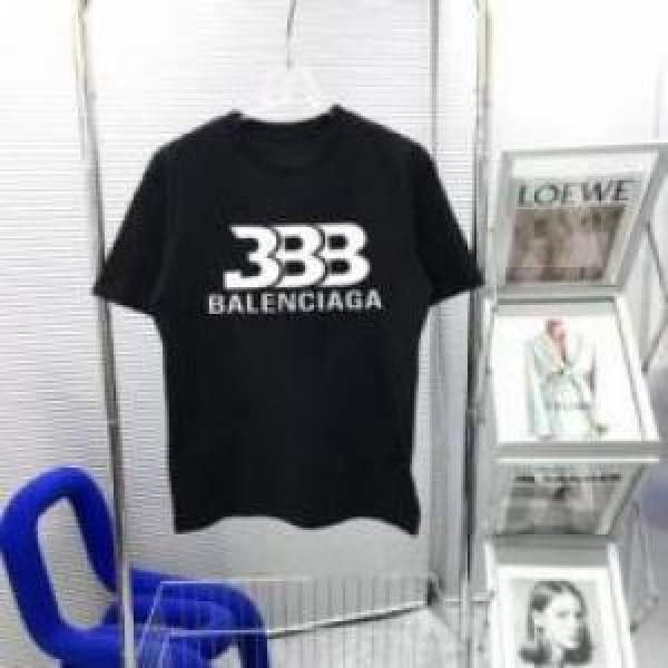 2026 頑丈な素材  バレンシアガコピー 半袖Tシャツ 3色可選 BALENCIAGAコピー 大人のセンスを感じさせる
