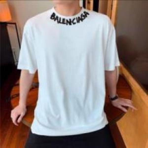 半袖Tシャツ スタイリッシュな印象 数に限りがある 2色可選 BALENCIAGAコピー 2025 バレンシアガコピー