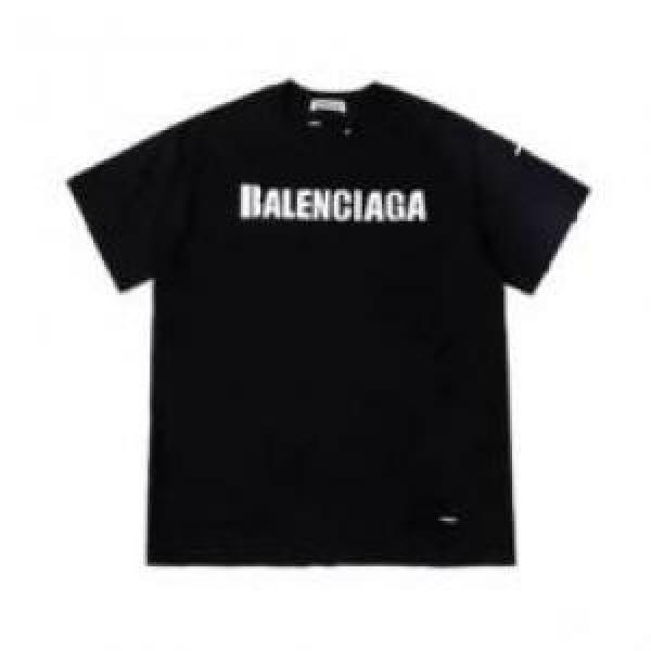 落ち着いた質感 2025 3色可選  半袖Tシャツ BALENCIAGAコピー バレンシアガコピー 着回し度抜群