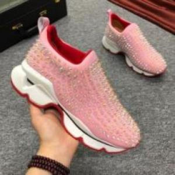 超激得品質保証 2025 Christian Louboutinコピー 著名人の着 シューズ  クリスチャンルブタンコピー  スニーカー