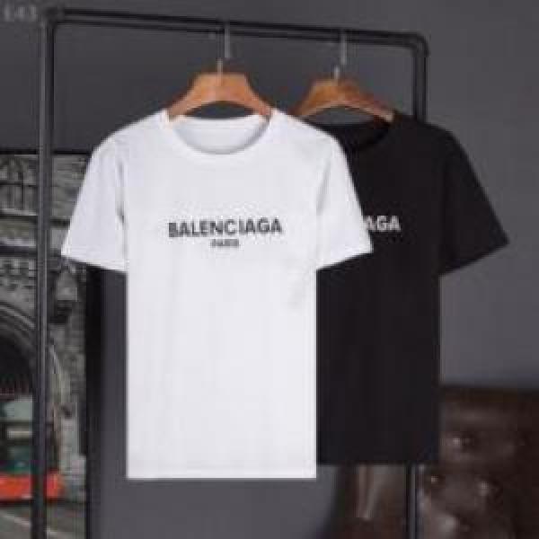 2色可選 BALENCIAGAコピー 2026 争奪戦必至 半袖Tシャツ バレンシアガコピー 大人気再登場