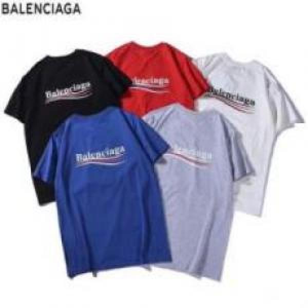 バレンシアガコピー  大好評? 一番人気の新作はこれ 多色可選  BALENCIAGAコピー 半袖Tシャツ
