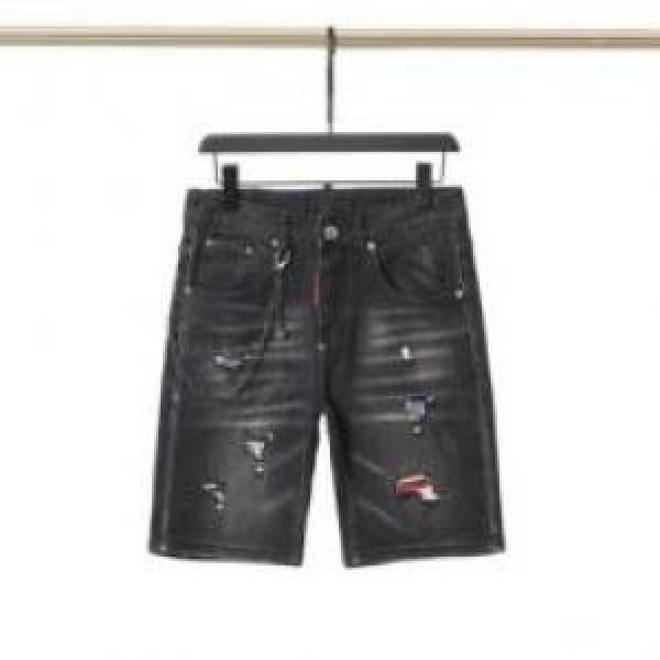 ショートパンツ ジーンズ 人気メンズデニム ディースクエアードコピー 2026 DSQUARED2コピー