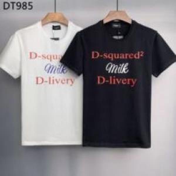 半袖Tシャツ 2022 素敵 2色可選 クールビズ ディースクエアードコピー DSQUARED2コピー