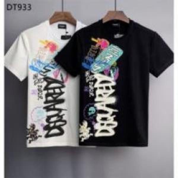 上質  ディースクエアードコピー 2022 DSQUARED2コピー 半袖Tシャツ好評でした  2色可選