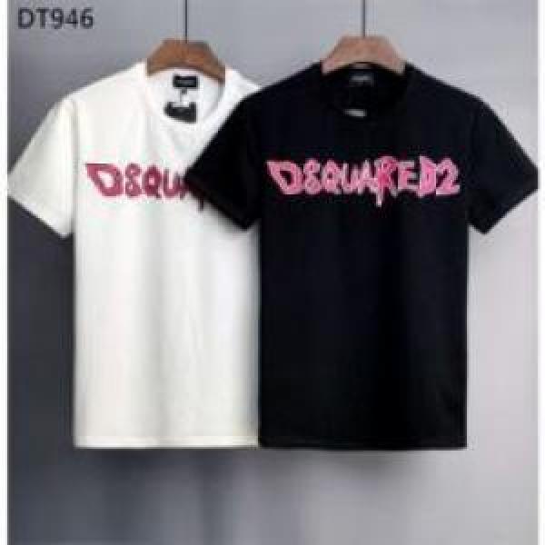 柔らかい手触り ディースクエアードコピー 2026 2色可選 半袖Tシャツ DSQUARED2コピー  自分らしいスタイリング