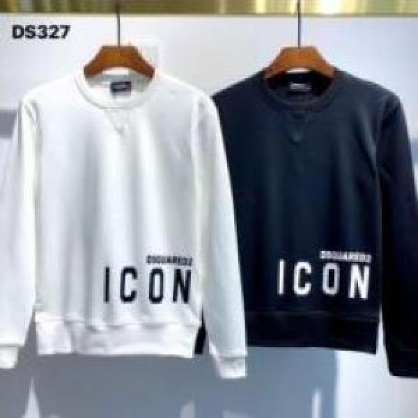 ロゴパーカー DSQUARED2コピー パーカー 2色可選 2026 セレブ風  ディースクエアードコピー