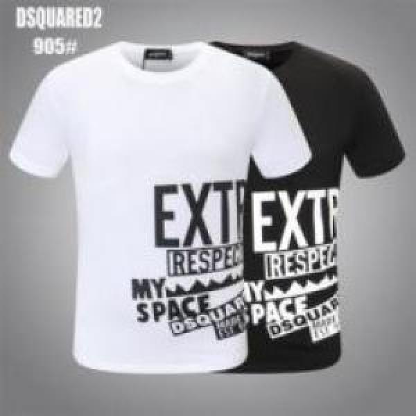 2026 2色可選 使い勝手抜群 高品質 ディースクエアードコピー  DSQUARED2コピー 半袖Tシャツ