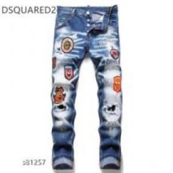 柔らかデニム地 DSQUARED2コピー ディースクエアードコピー 2026 セール中 ジーンズ