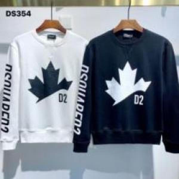 秋着用 プルオーバーパーカー ディースクエアードコピー  DSQUARED2コピー  2色可選 2026  個性派