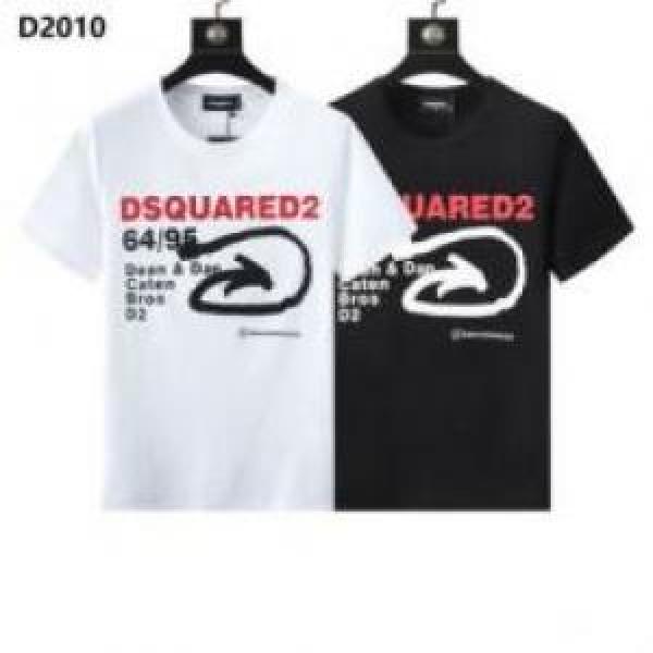 半袖Tシャツ お買い得品 2026 2色可選  DSQUARED2コピー ディースクエアードコピー オリジナル
