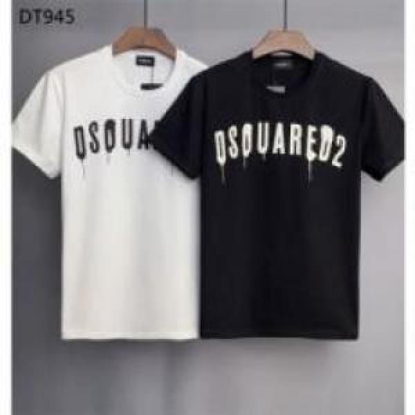 人気 ディースクエアードコピー DSQUARED2コピー 半袖Tシャツ 2026 ランキング 超目玉  2色可選