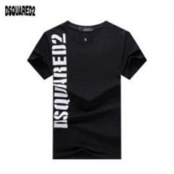 最旬アイテム 2026春夏 半袖Tシャツ 2色可選 快適な着心地 ブランドコピー ディースクエアード DSQUARED2