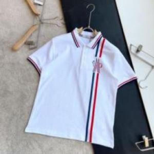 数に限りがある モンクレール MONCLER 2色可選 モンクレールブランドスーパーコピー オリジナル 2026 ボーダー 半袖Tシャツ