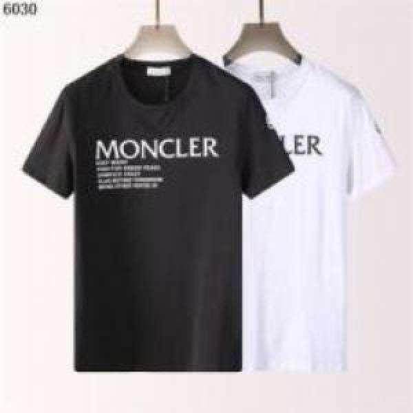 高級感演出 シンプル 半袖Tシャツ 2色可選 モンクレールブランドコピー 2026 吸汗性に優れ モンクレール MONCLER