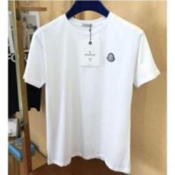 超目玉 モンクレールコピー モンクレール MONCLER シンプル 半袖Tシャツ 2025 2色可選