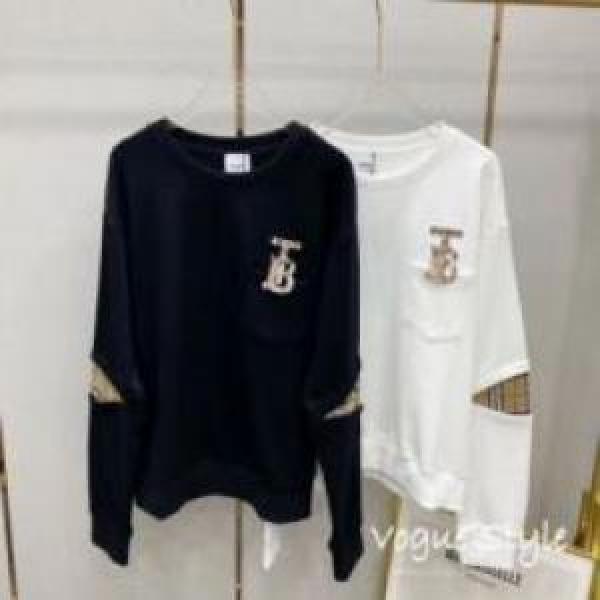プルオーバーパーカー 2色可選 高品質 バーバリーコピー 2026 BURBERRYコピー  長袖 Tシャツ