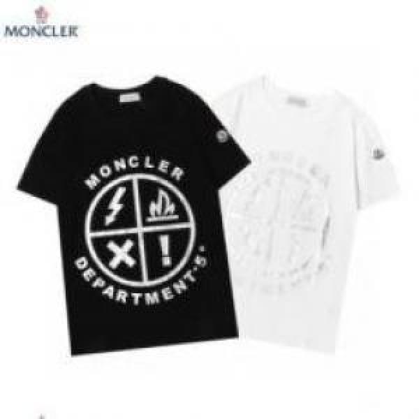 2026 半袖Tシャツ 海外セレブ愛用 モンクレールスーパーコピー 激安 プリント 2色可選