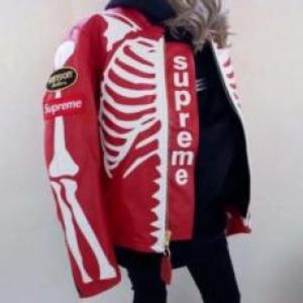 ブルゾン 上質 SUPREMEコピー 2色可選 2026 Vanson Leather BonesJacket シュプリーム コピー